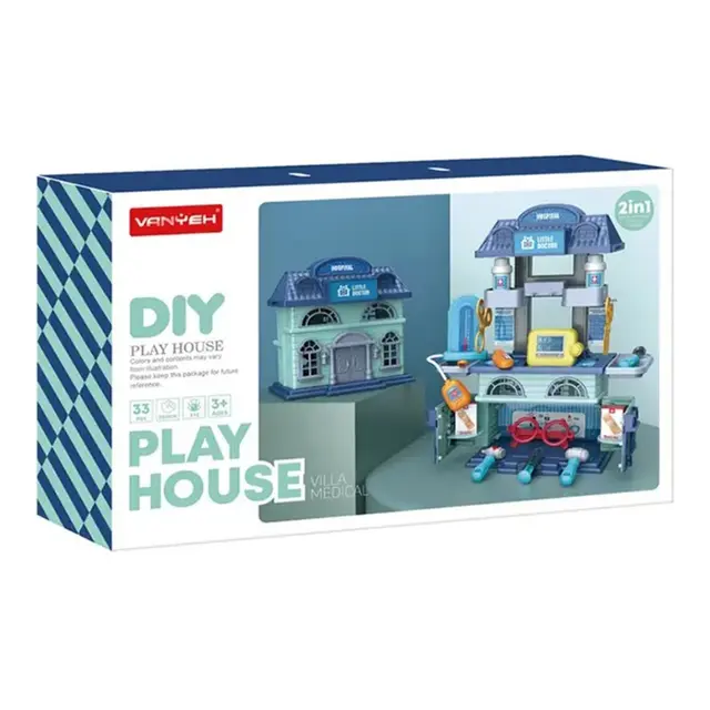 Play House Doctor Pretend Toys Set