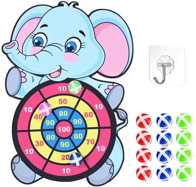 CHRISTMAS KIDS FOAM ARROW SHOOTING TARGET SET