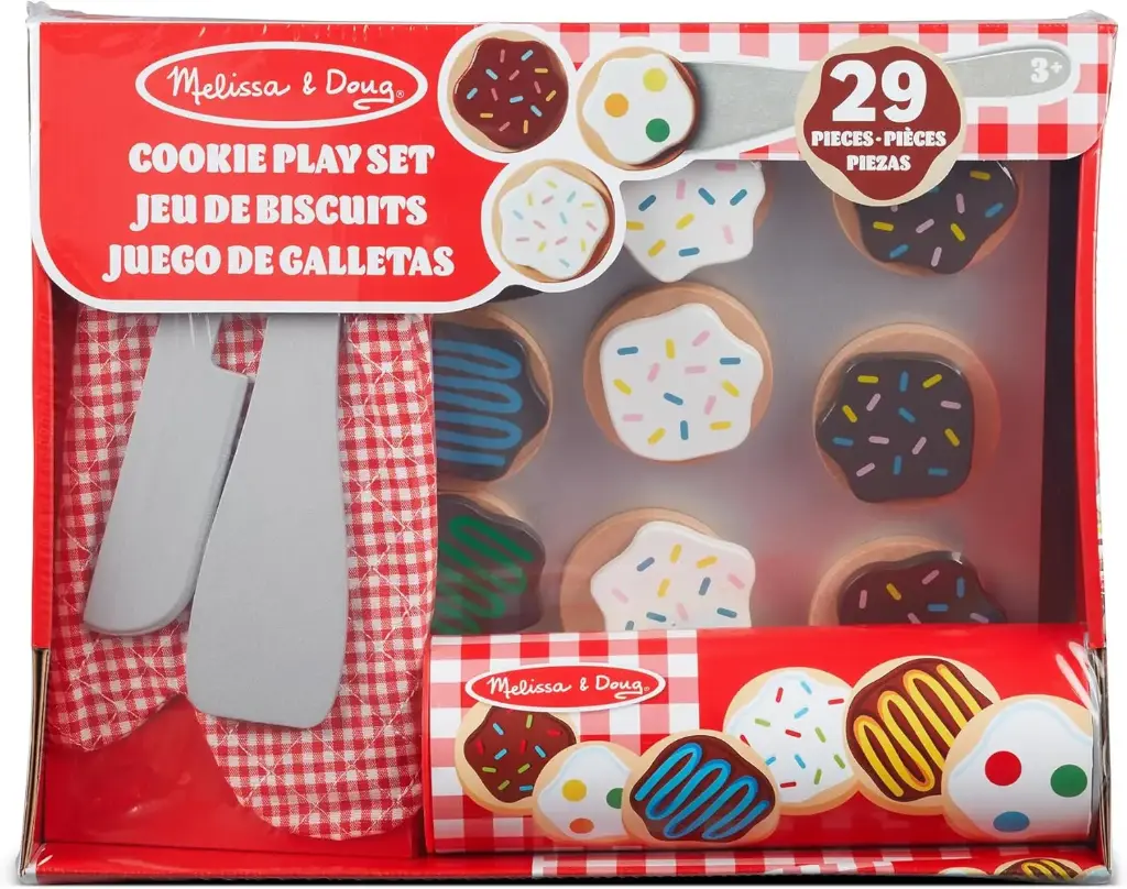 Slice & Bake Cookie Set - Wooden Play Food