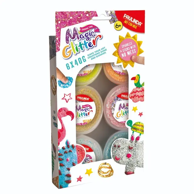 Paulinda – Magic Glitter 6 Pieces 40g