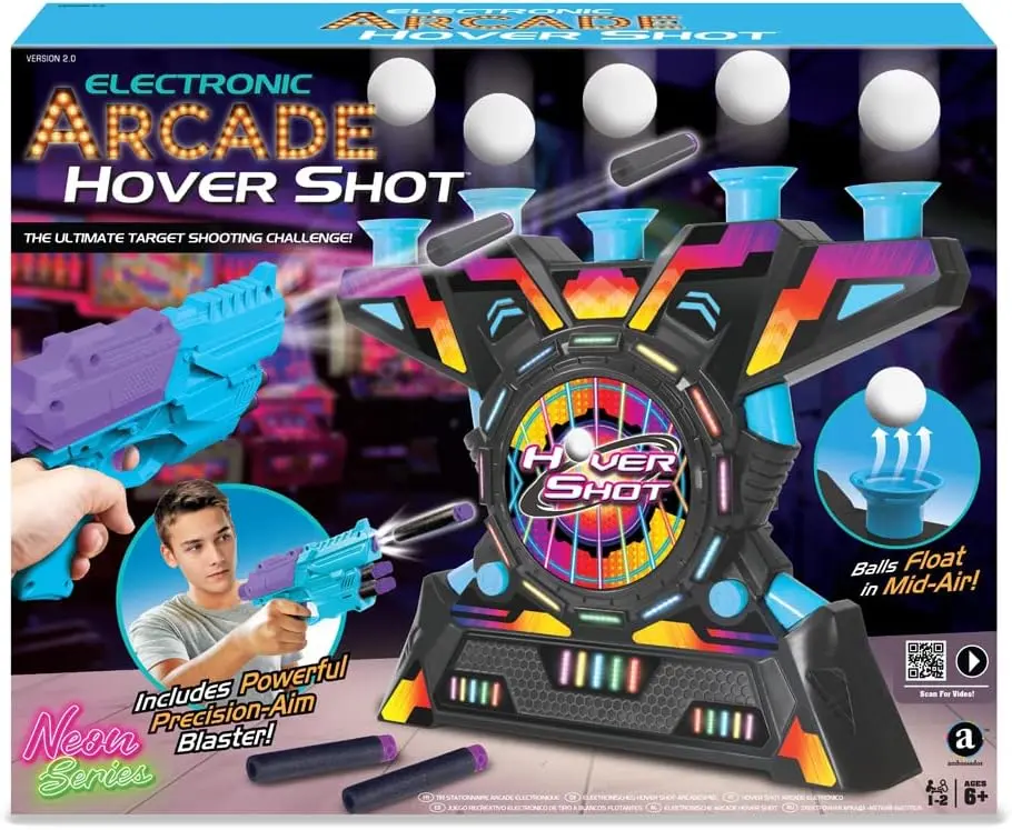 Merchant Ambassador – Electronic Arcade Hover Shot Neon Interactive Shooting Game