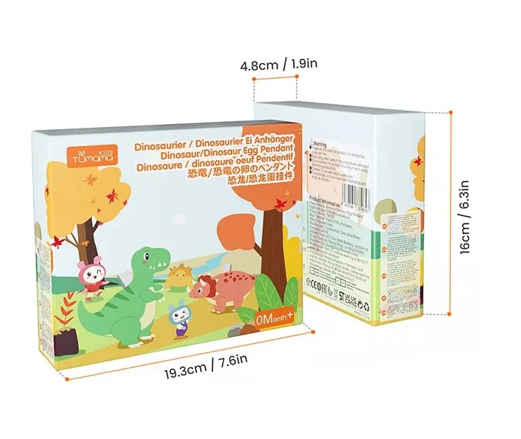TUMAMA – Dinosaur Hanging Rattle Set