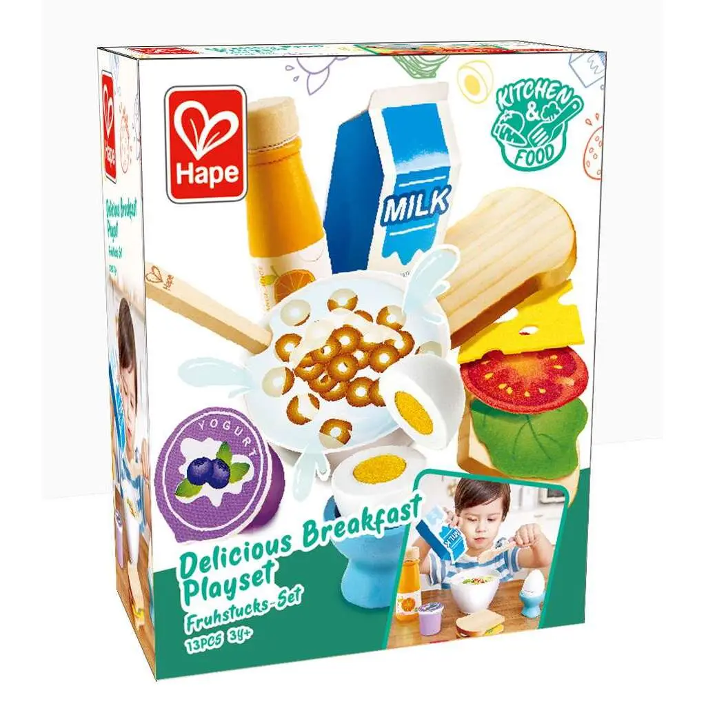 Hape – Delicious Breakfast Playset 