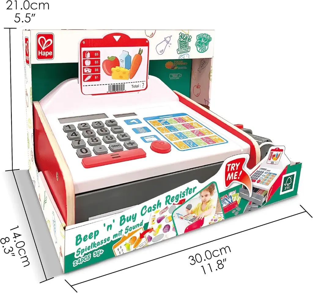 Hape – Beep N Buy Cash Register 