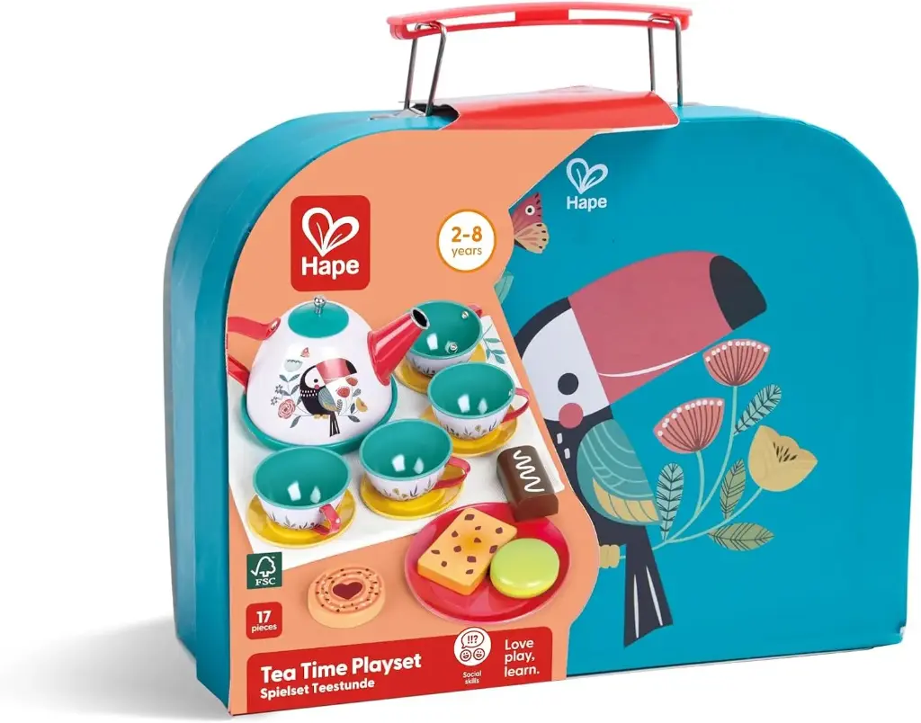 Hape – Tea Set for Little Girls