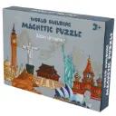 Magnetic Puzzle Chart World Buildings
