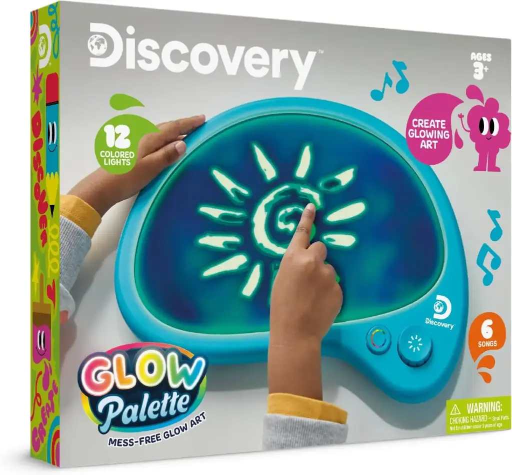 Discovery – Toy Drawing Glow Palette Mess Free 