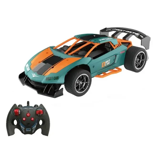Crazon – Scale 1:14 Smoking Car Orange & Green 