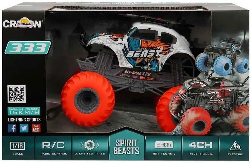Crazon – 1:18 Remote Controlled Spirit Beasts Car