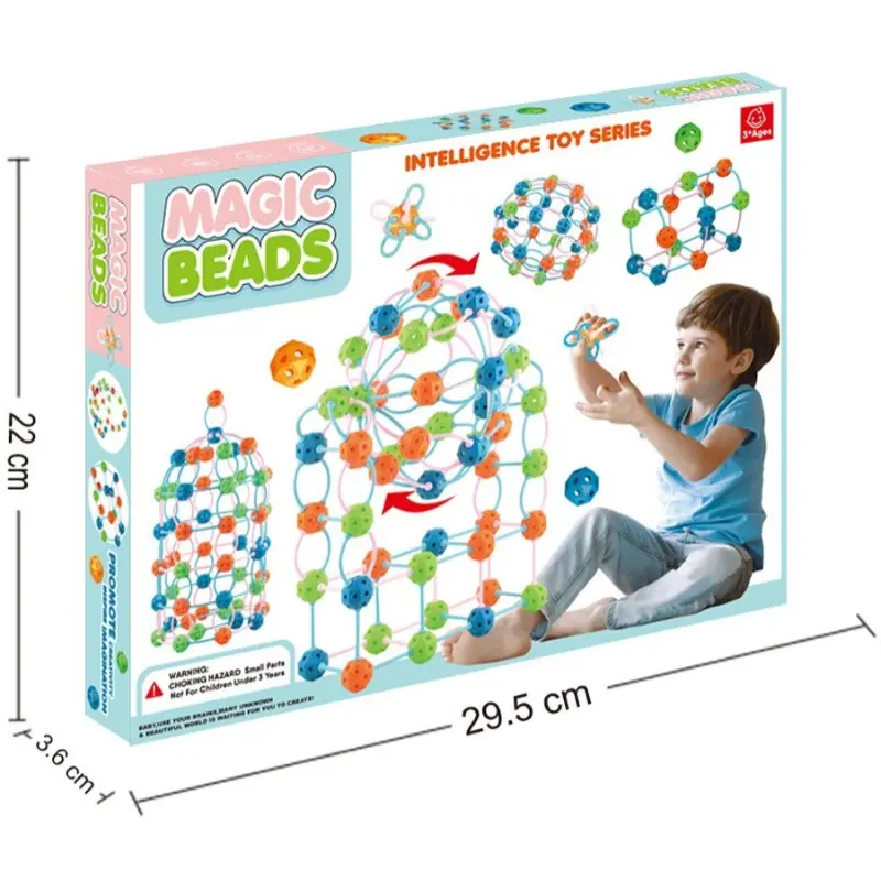 Magic Puzzle Beads Playset 