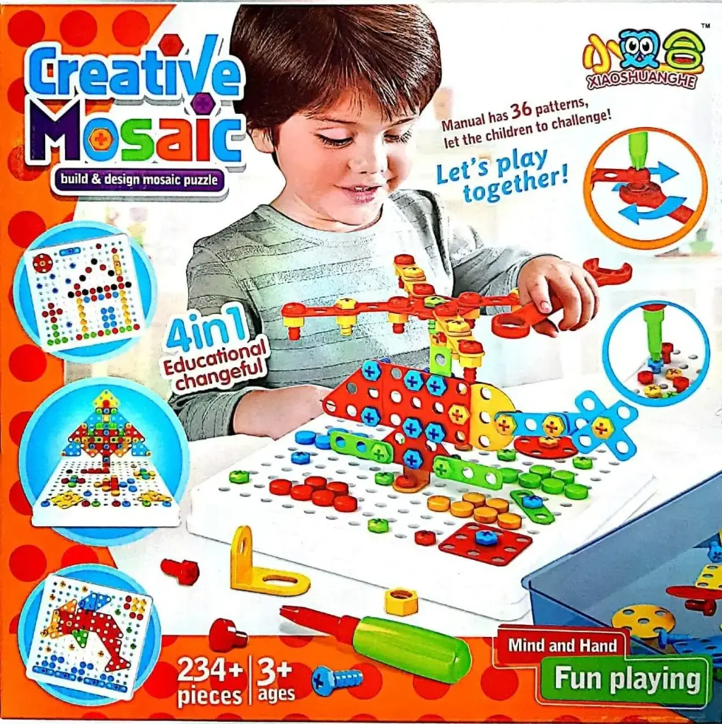 Creative Mosaic Build and Design Puzzle