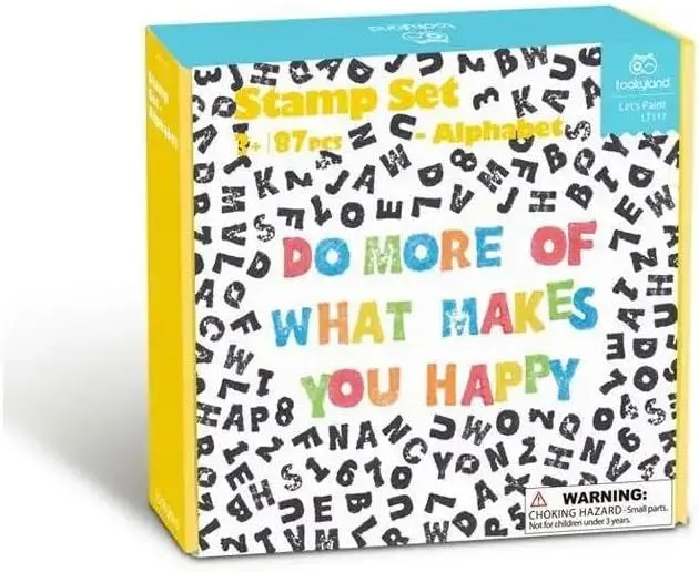 Tookyland Alphabet Stamp Set
