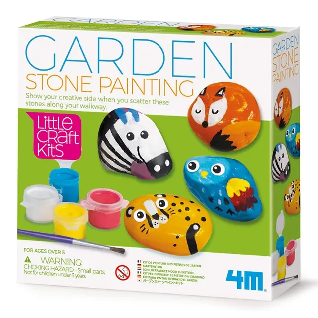 4M Little Craft - Garden Stone Painting
