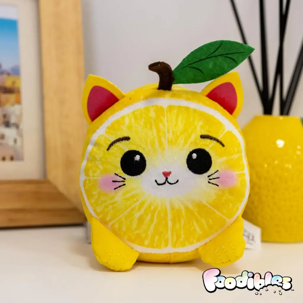 Foodibles Small Scented Plush - Lemon Cat