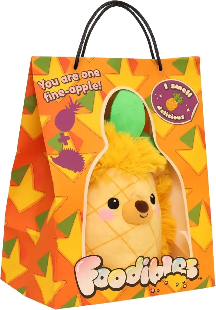 Foodibles Large Scented Plush - Pineapple Hedgehog