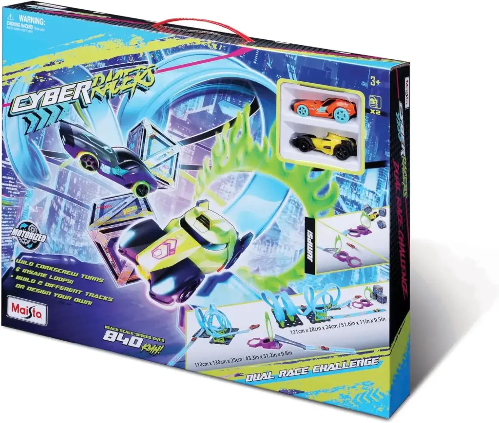 Maisto Cyber Racers Dual Race Challenge - 2 Pcs