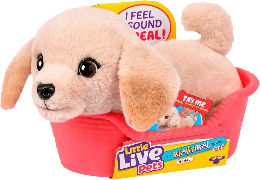 Little Live Pets My Really Real Puppy Mini - Buddy the Retriever 