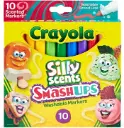 Crayola 10ct Silly Scents Smash Ups - Broad Line Washable Markers 
