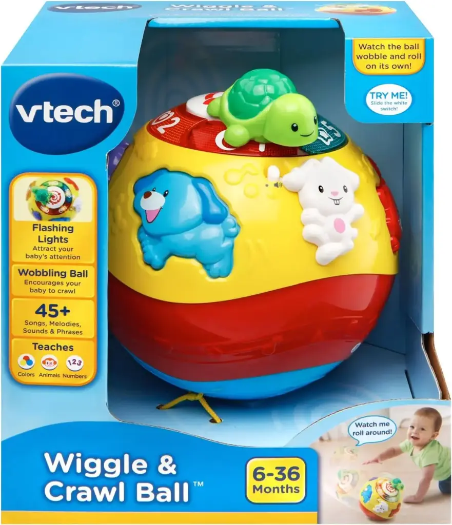 VTech Wiggle and Crawl Ball - Multicolor