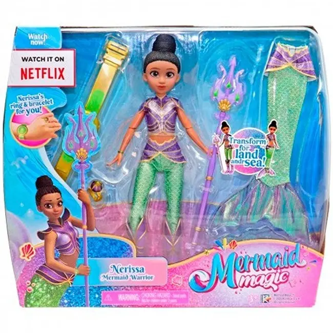 Headstart Mermaid Magic 9-Inch - Nerissa Mermaid Warrior 