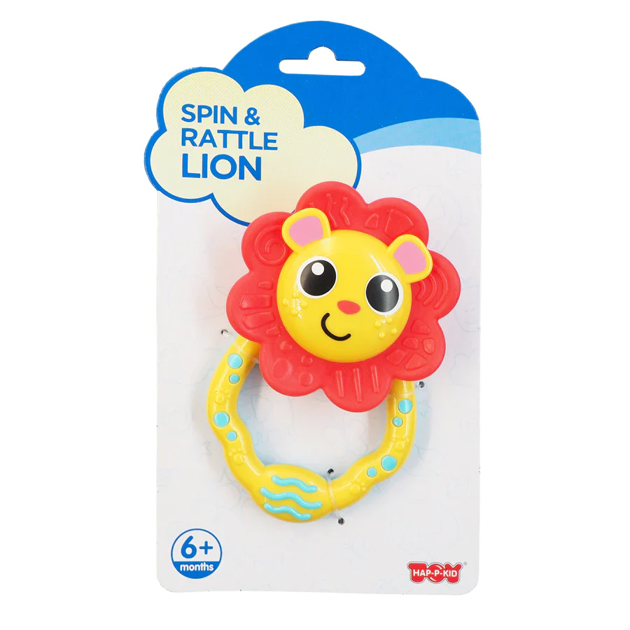 Little Learners - My First Rattle Lion 