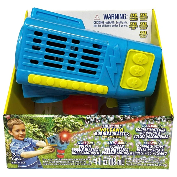 Light Up Volcano Bubble Blaster 