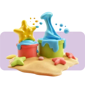 Slime, Clay & Sand