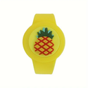 Apple AirTag Cute Cartoon Strap, Anti Loss Full Wrap Strap - Yellow Pineapple