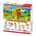 LAQ - Animal World Lion and Cheetah - 250 pcs