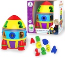 The Learning Journey Early Learning - Rocket Shape Sorter