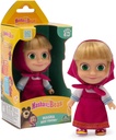 Masha And The Bear - Masha Doll 12 cm Tall in Red Summer Dress