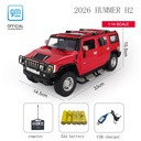 RC Licensed Car – Hummer H2 2026 Red 1:14 Scale