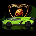Lamborghini Veneno Green – Remote Control Car 1:24 Scale