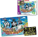 The Learning Journey – Puzzle Doubles Pirate Ship Glow in the Dark