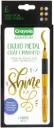 Crayola 6ct Liquid Metal Craft Markers