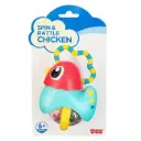 Little Learners - My First Spin and Rattle Chicken