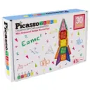 Picasso Tiles Magnetic Mini Diamond Rocket Set - 30 Pieces 