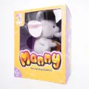 Pugs at Play - Pet Manny Rocking Elephant - Grey - 10 Inch 